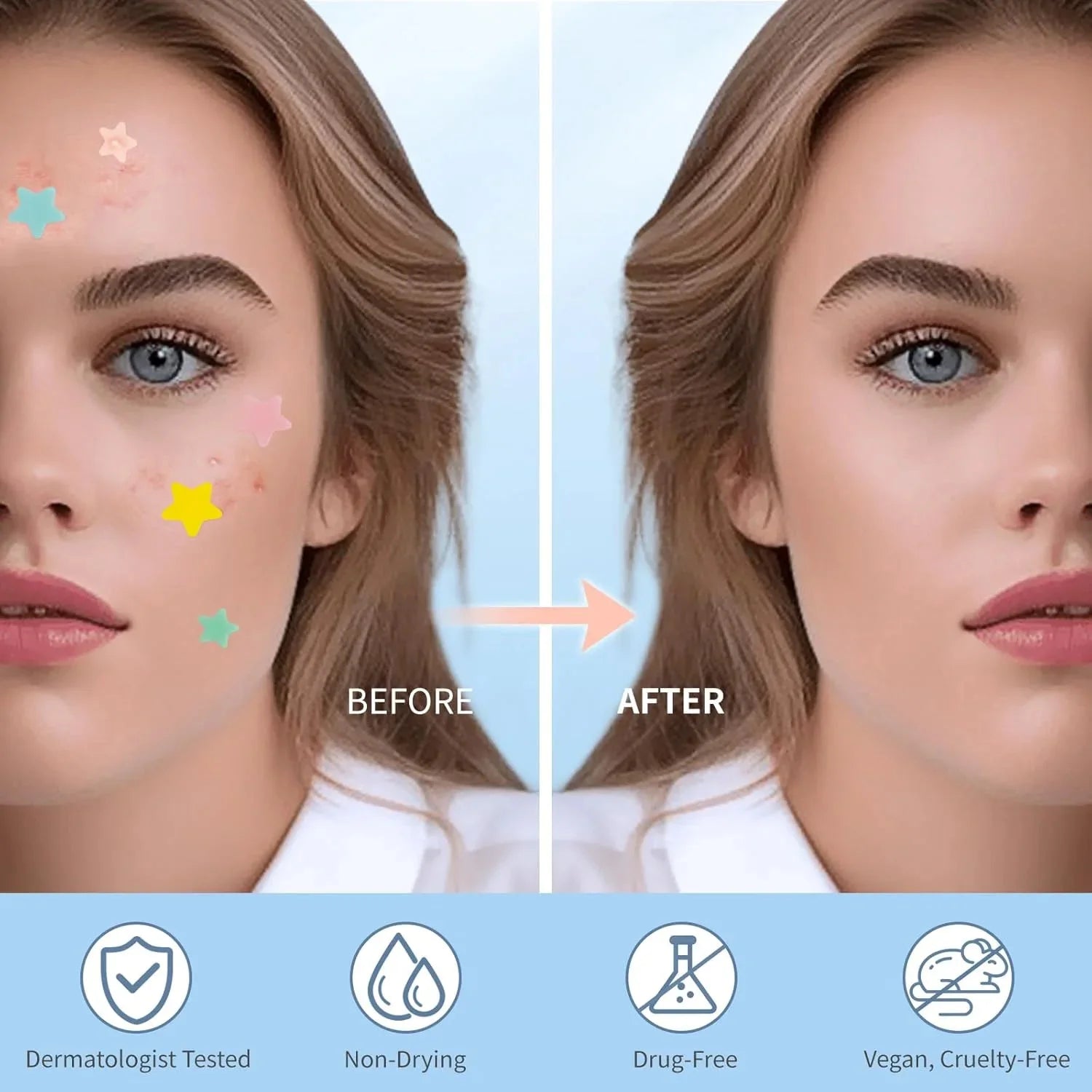 1/2/3 Box Acne Pimple Patches