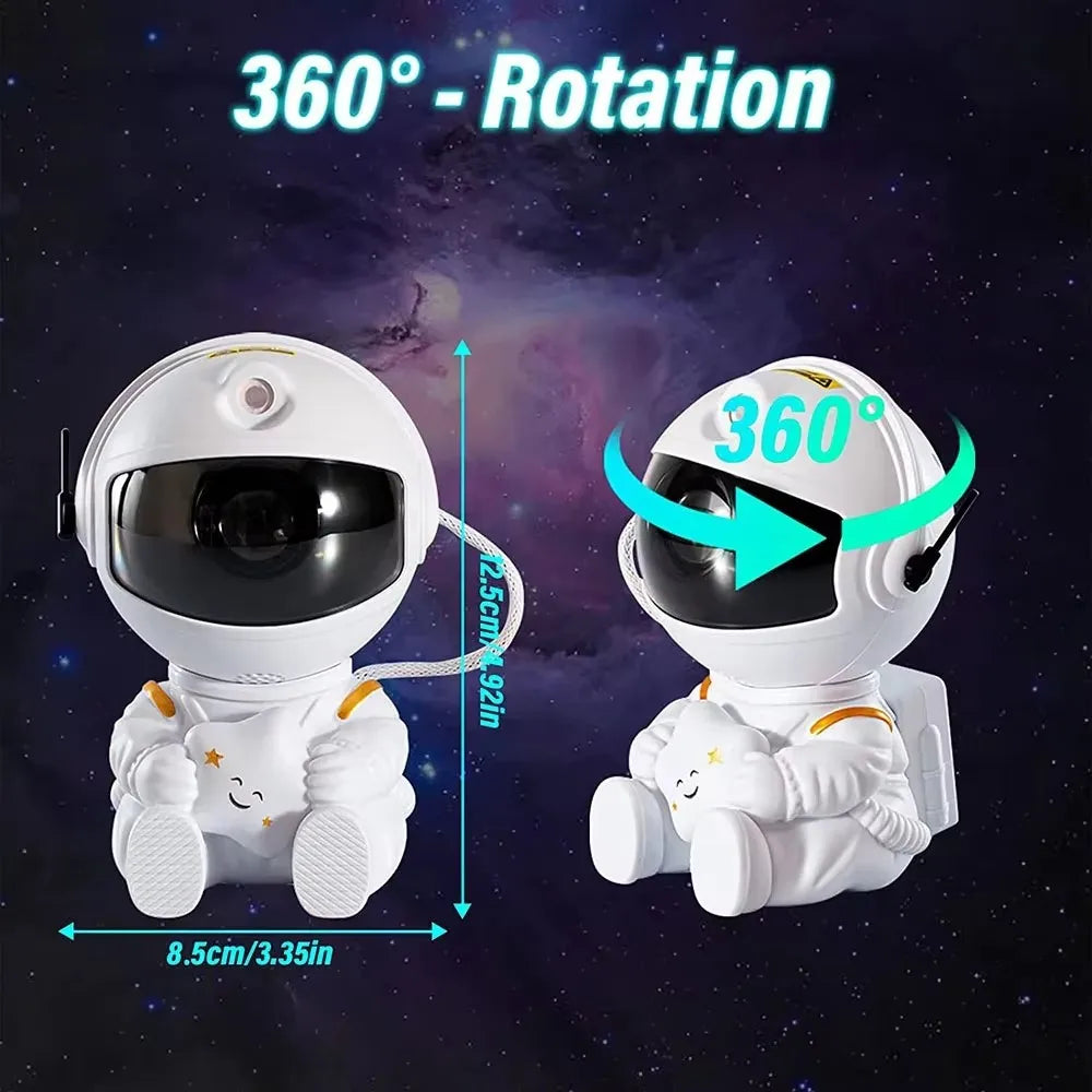 Astronauta Projetor Galáxia