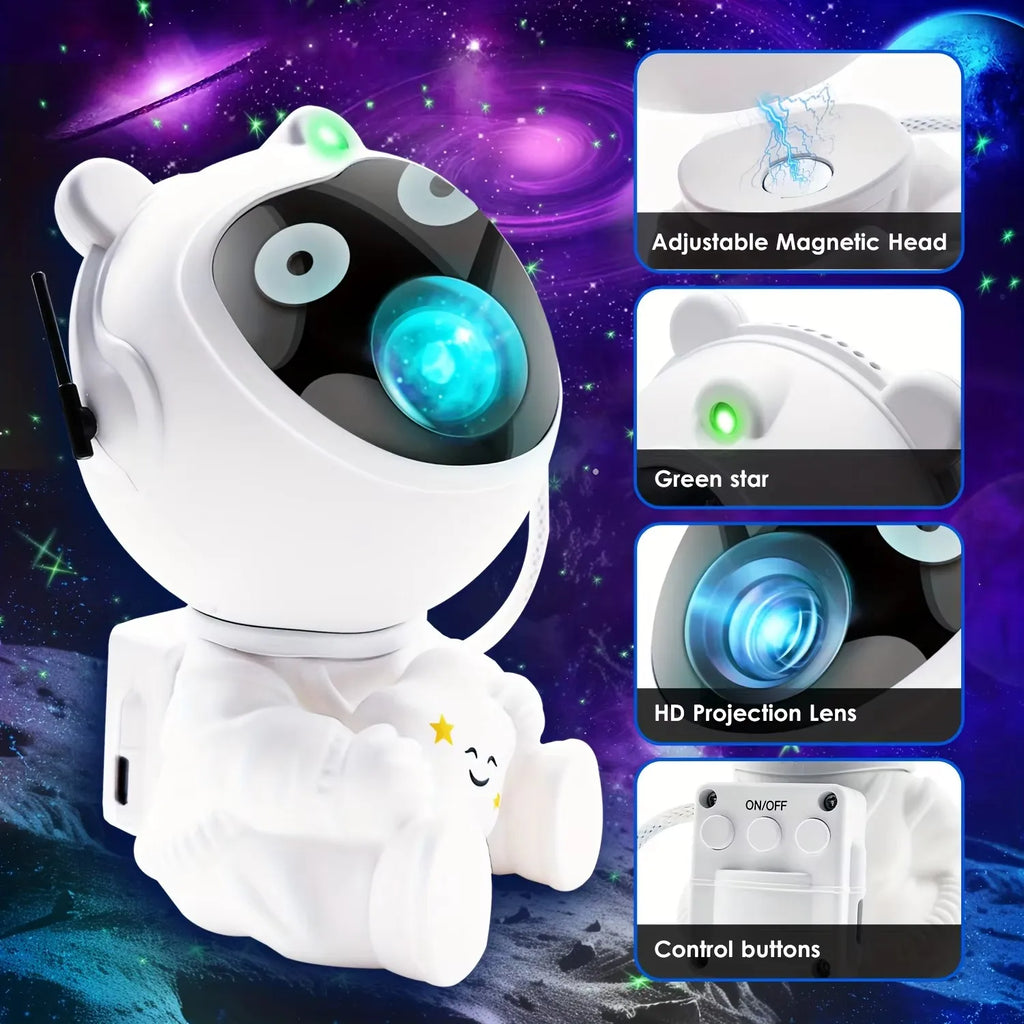 Astronauta Projetor Galáxia