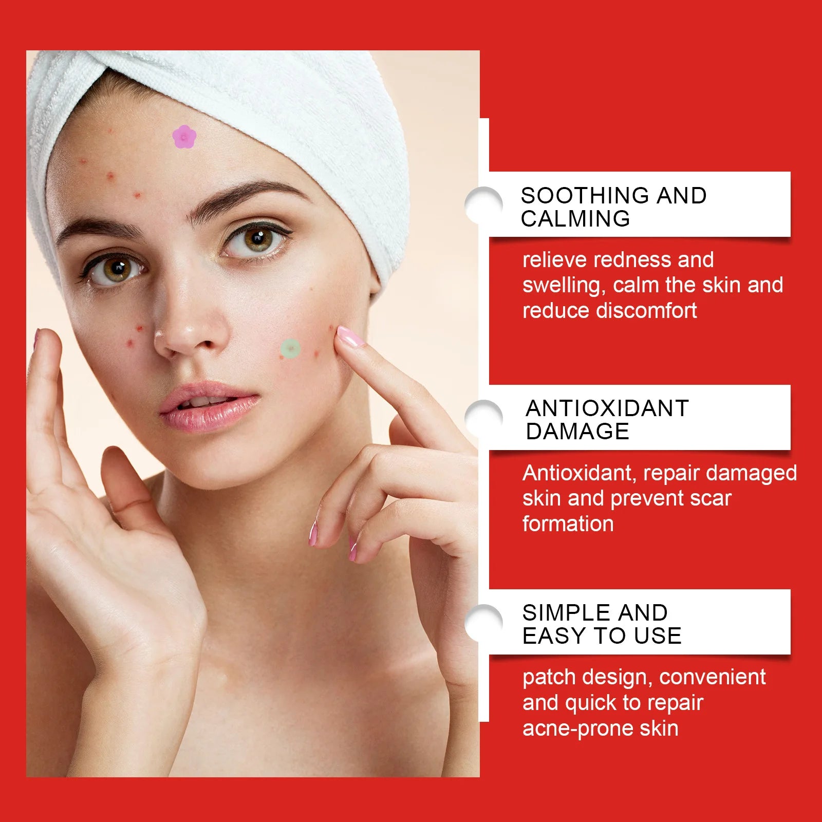 1/2/3 Box Acne Pimple Patches