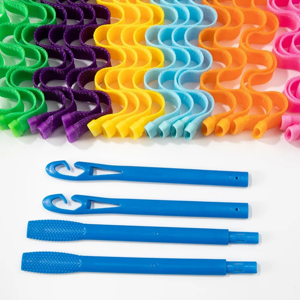 Conjunto de 12 Modeladores Sem Calor – 30 cm